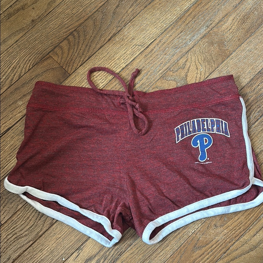 Philadelphia Phillies Women's Red Shorts